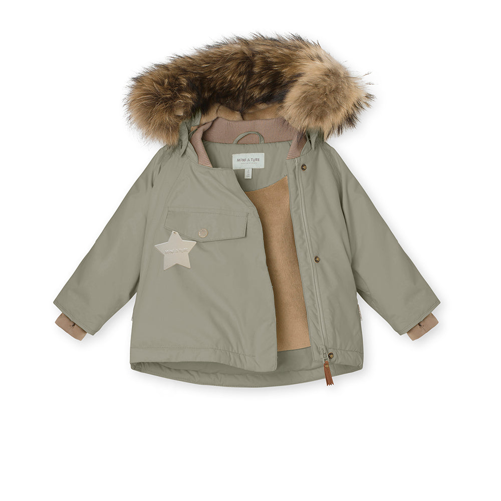 MATWANG winter jacket fur