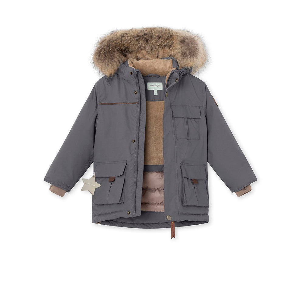 Kastor winter jacket fur