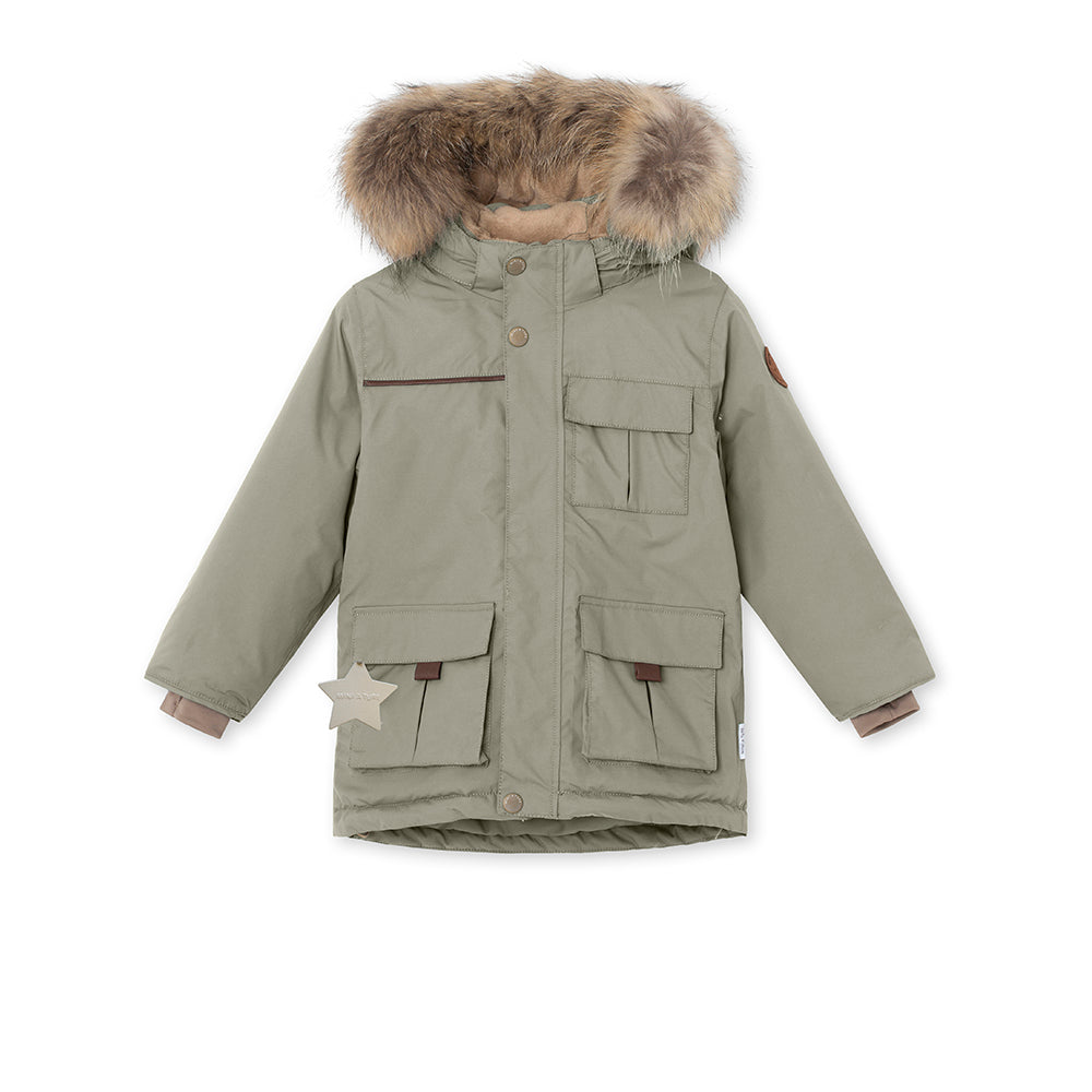 Kastor winter jacket fur