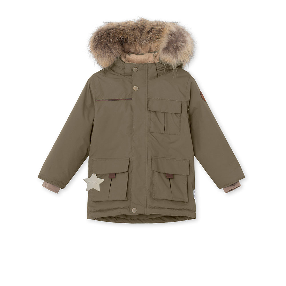 Kastor winter jacket fur