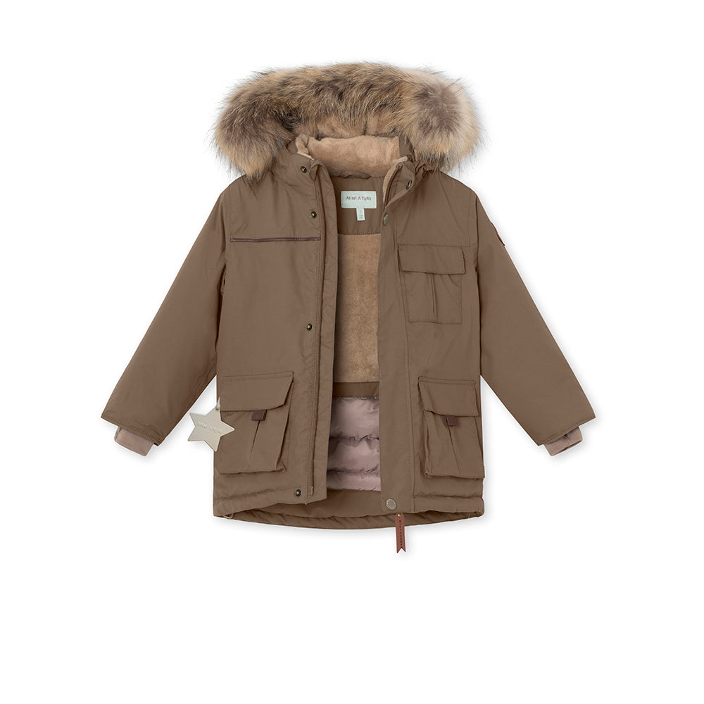 Kastor winter jacket fur