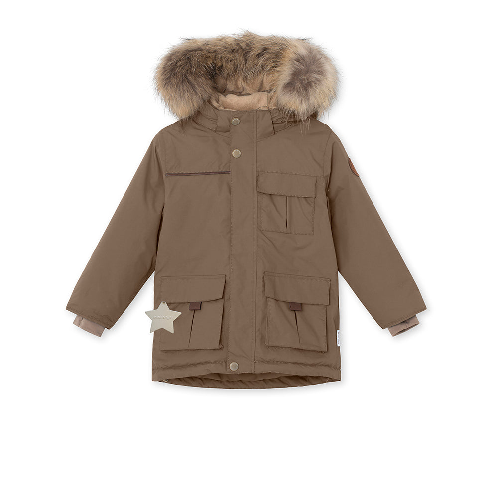 Kastor winter jacket fur