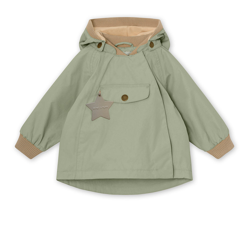 Wai fleece lined spring jacket. GRS