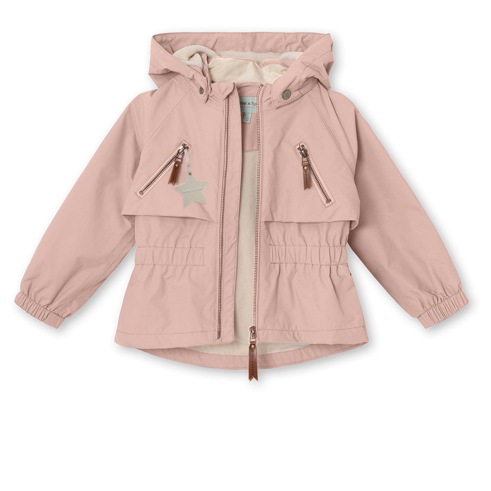 Algea fleece lined spring jacket. GRS