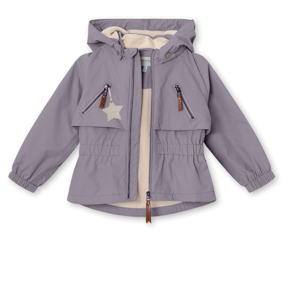 Algea fleece lined spring jacket. GRS