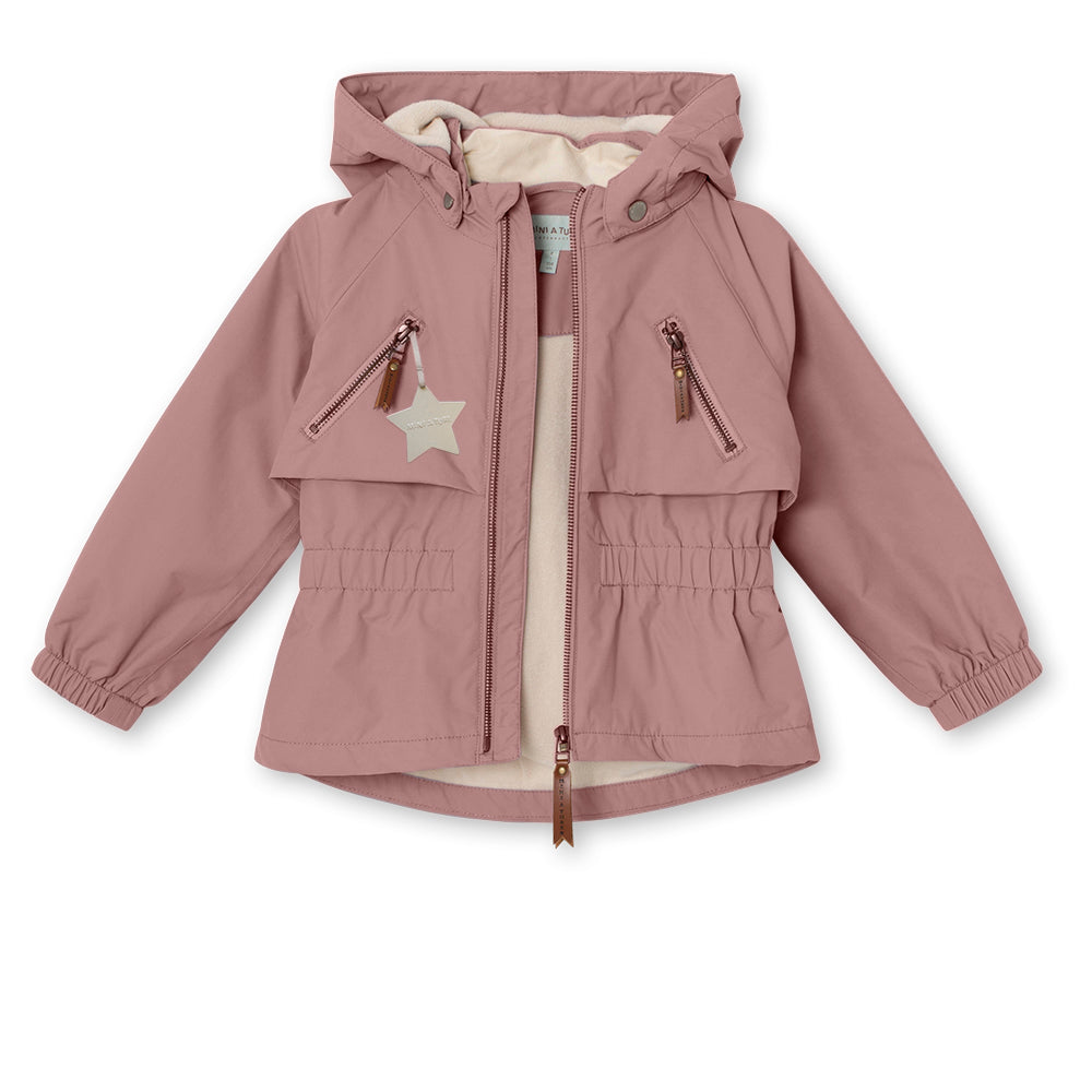 Algea fleece lined spring jacket. GRS