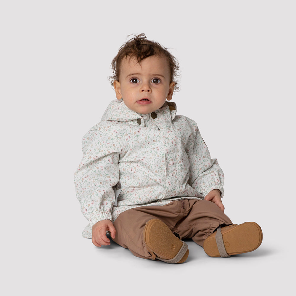 Anitha fleece lined printed spring jacket. GRS