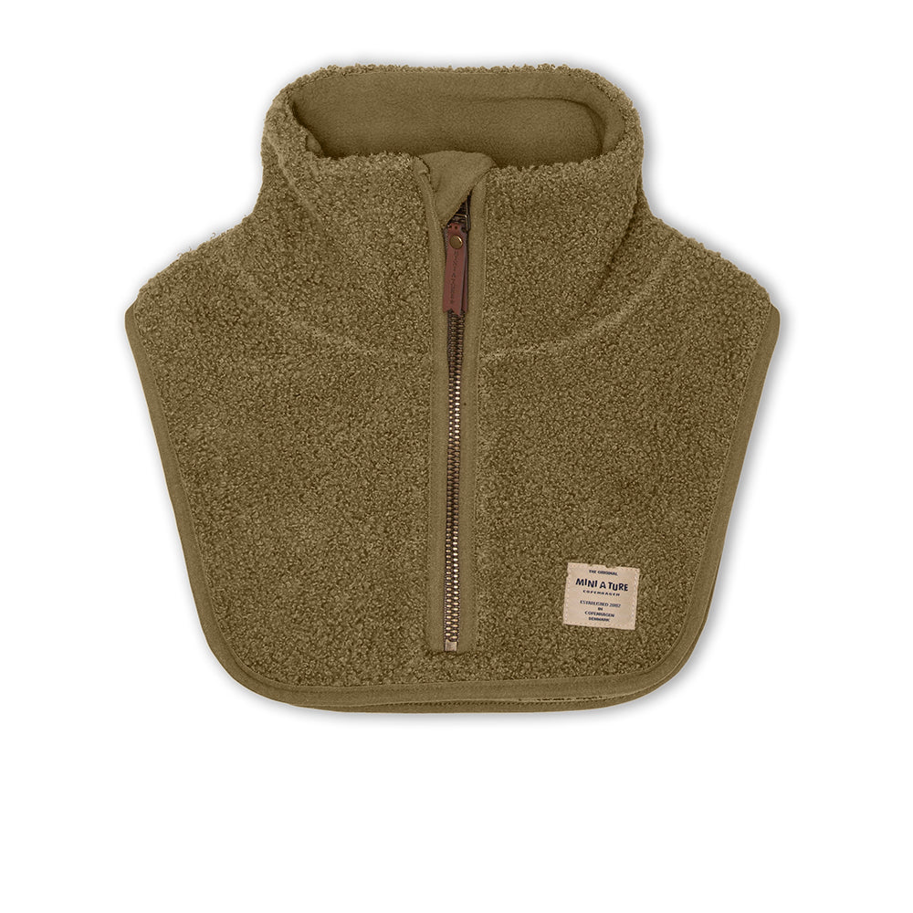 MATAKTON teddyfleece zip neckwarmer. GRS