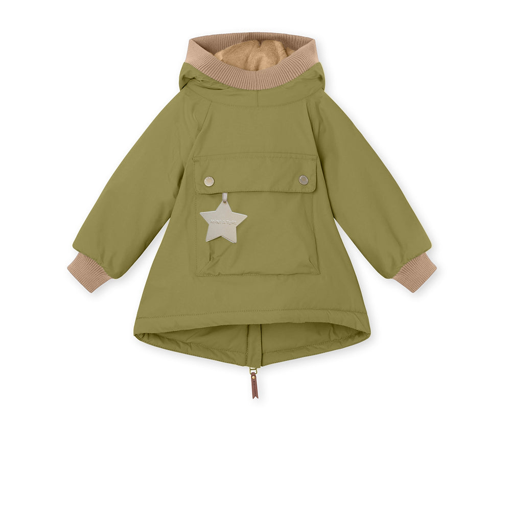 MATBABYWEN fleece lined winter anorak. GRS