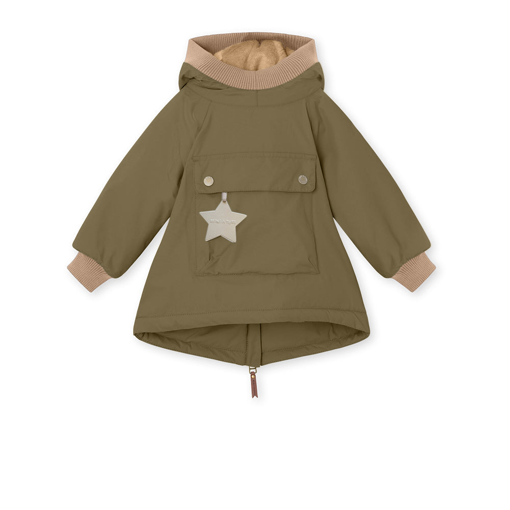 MATBABYWEN fleece lined winter anorak. GRS