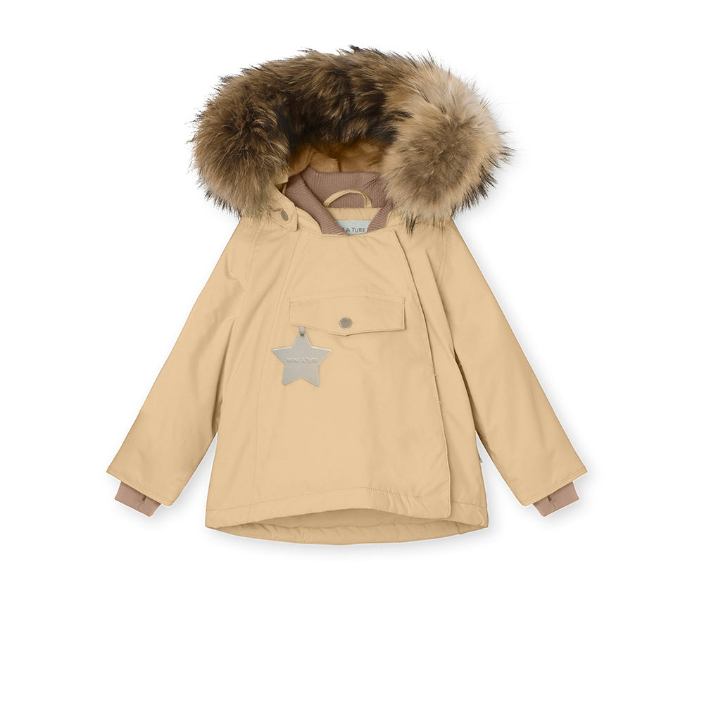 MATWANG fleece lined winter jacket fur. GRS