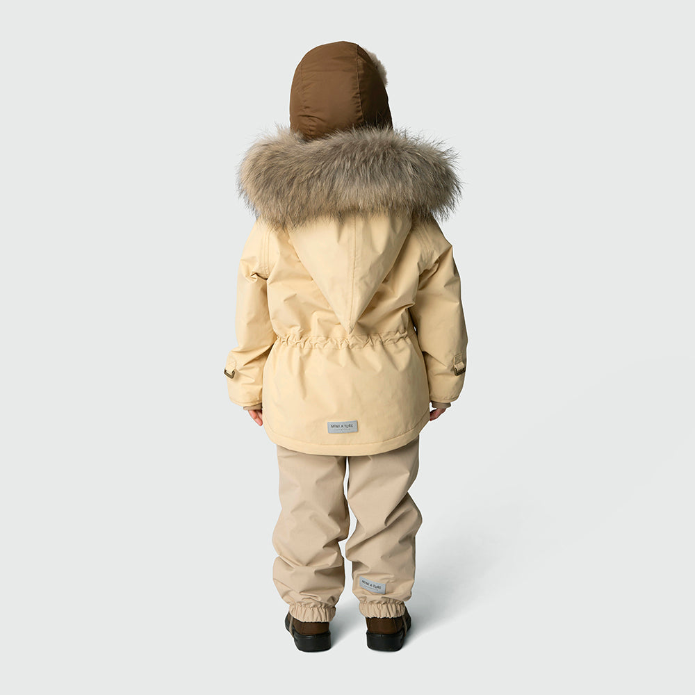 MATWANG fleece lined winter jacket fur. GRS