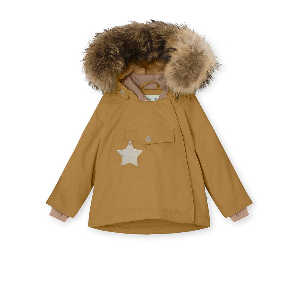 MATWANG fleece lined winter jacket fur. GRS