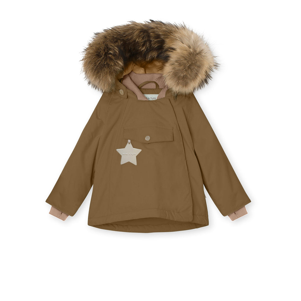 MATWANG fleece lined winter jacket fur. GRS