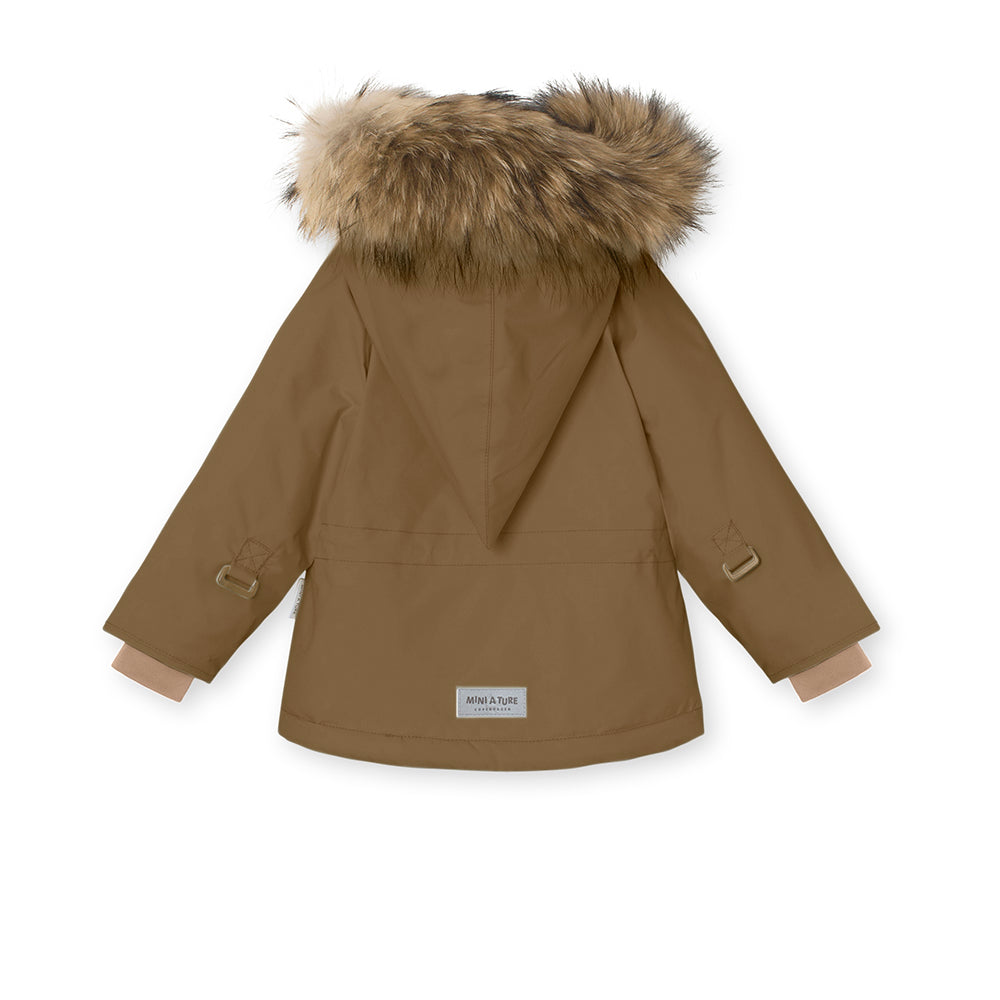 MATWANG fleece lined winter jacket fur. GRS