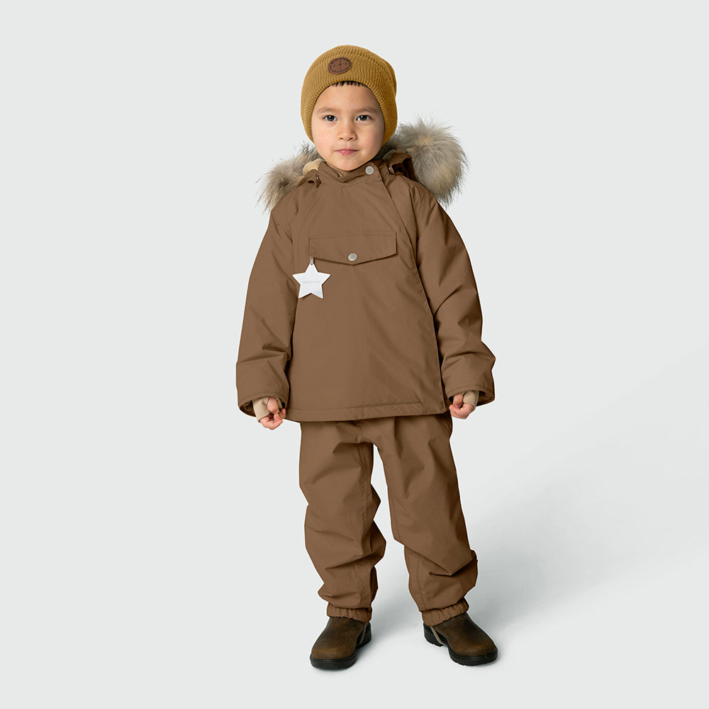 MATWANG fleece lined winter jacket fur. GRS