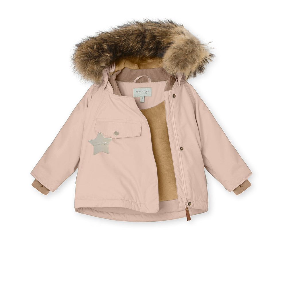 MATWANG fleece lined winter jacket fur. GRS