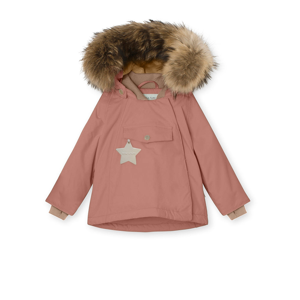 MATWANG fleece lined winter jacket fur. GRS