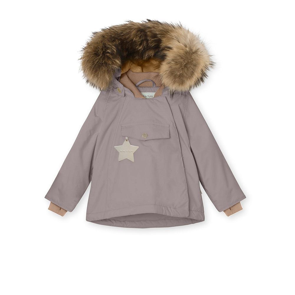 MATWANG fleece lined winter jacket fur. GRS