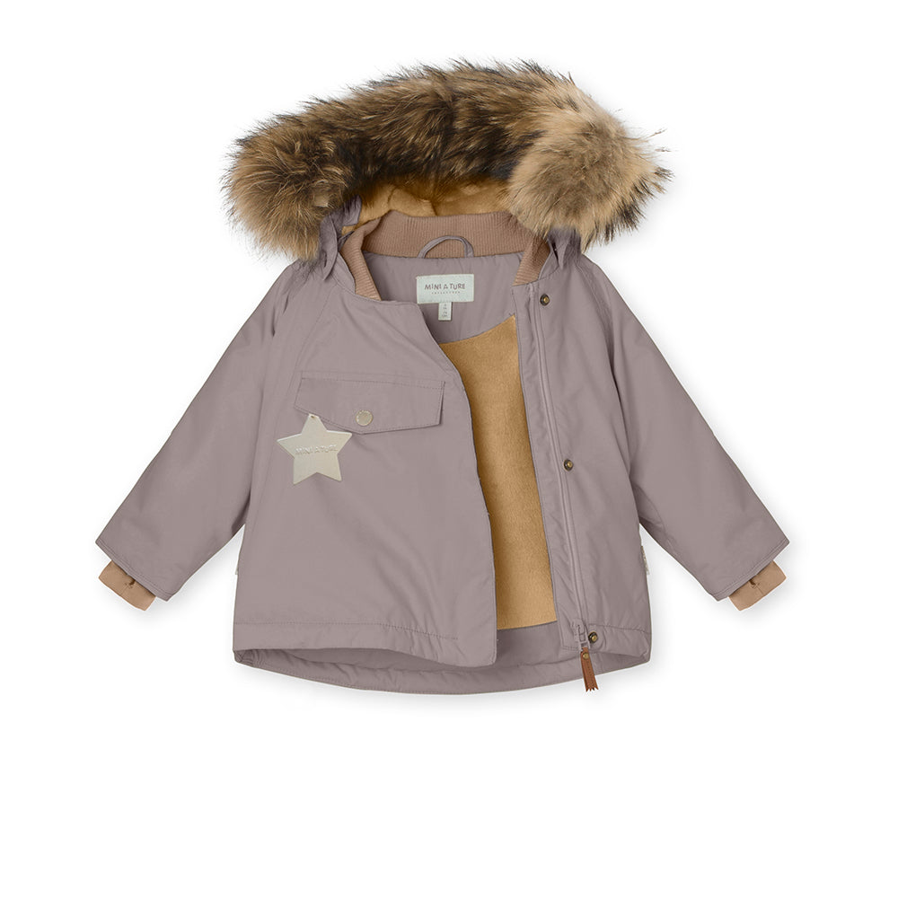 MATWANG fleece lined winter jacket fur. GRS
