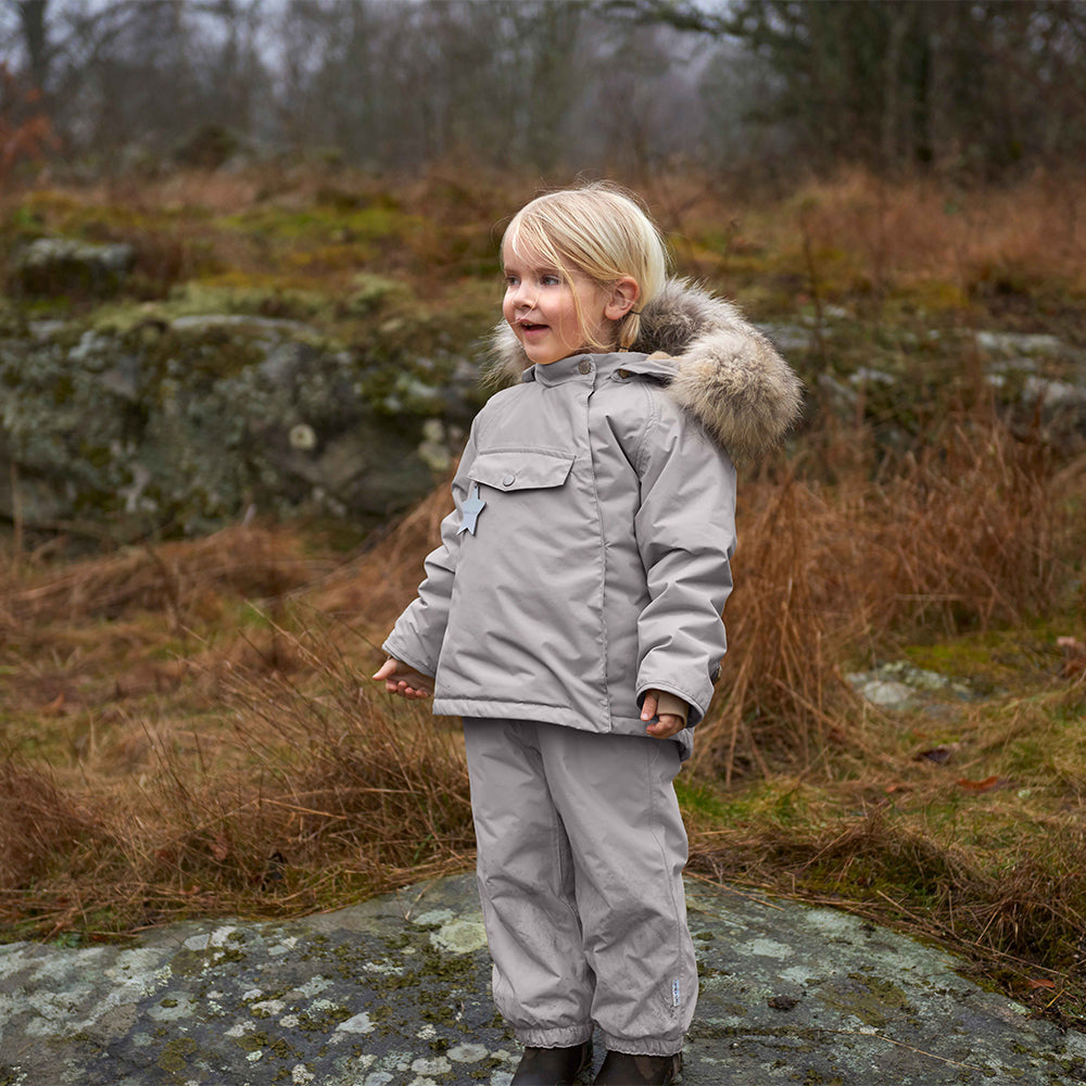 MATWANG fleece lined winter jacket fur. GRS