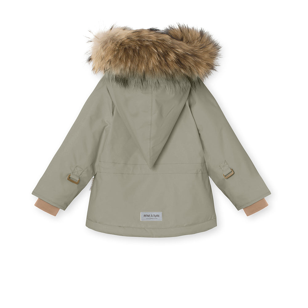 MATWANG fleece lined winter jacket fur. GRS
