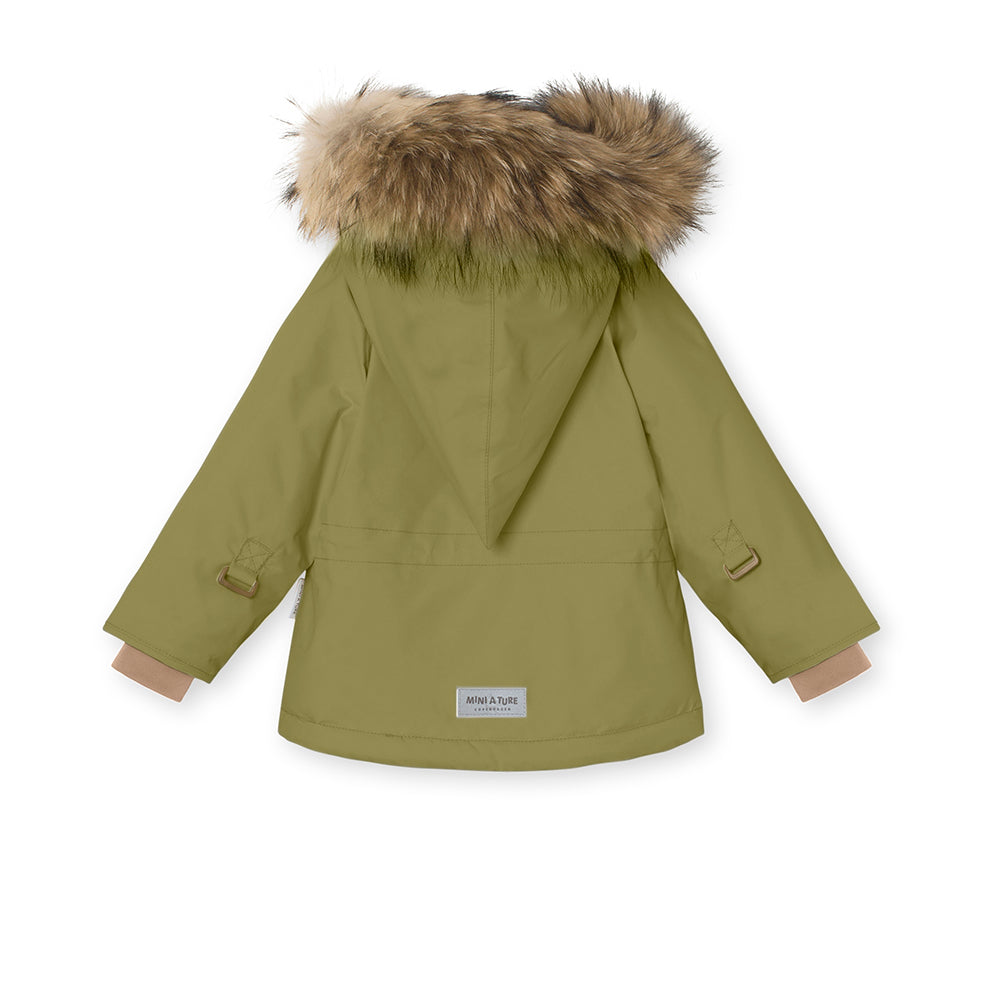 MATWANG fleece lined winter jacket fur. GRS
