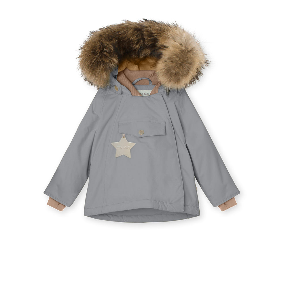 MATWANG fleece lined winter jacket fur. GRS