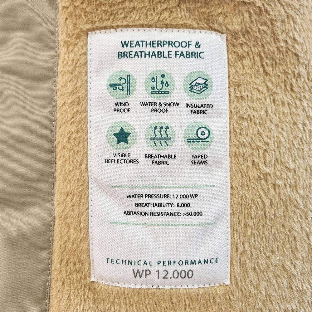 MATVIKANA fleece lined winter jacket. GRS