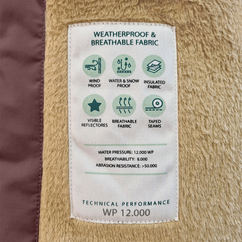 MATVIKANA fleece lined winter jacket. GRS