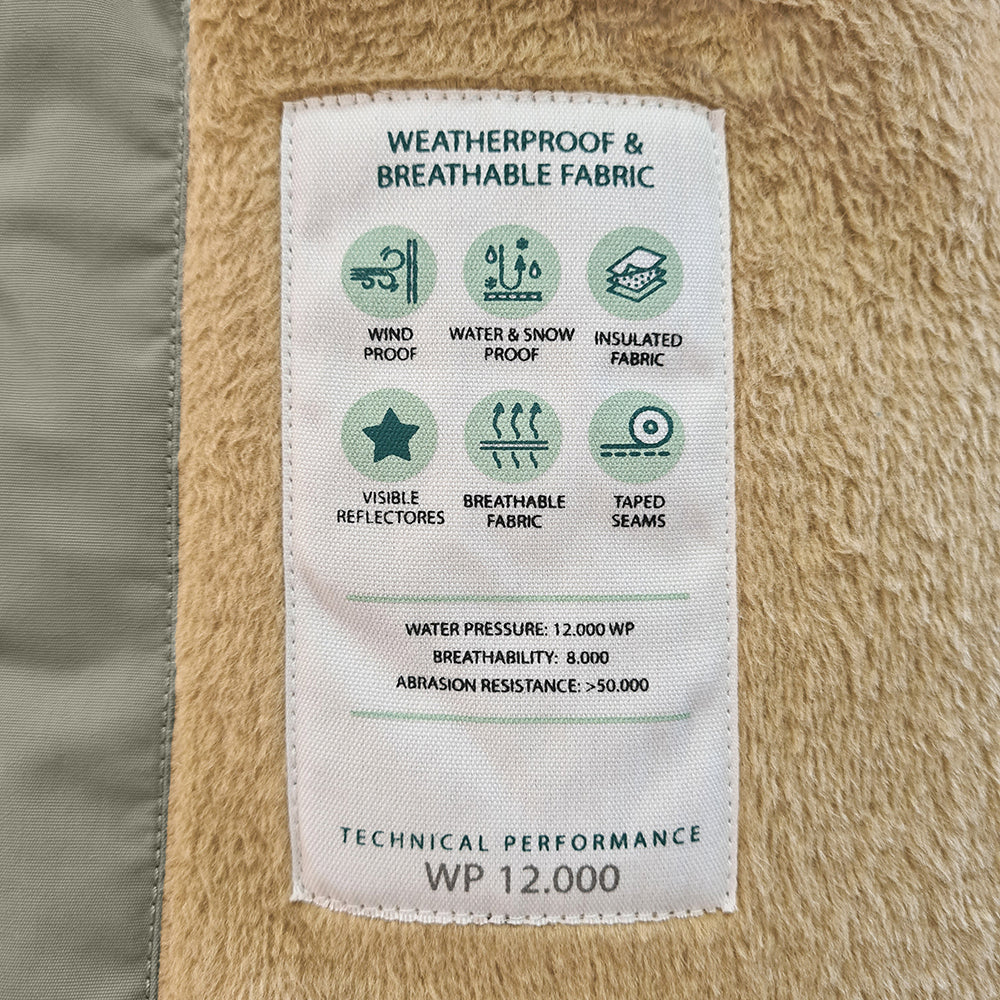 Vencasta fleece lined winter jacket fur. GRS