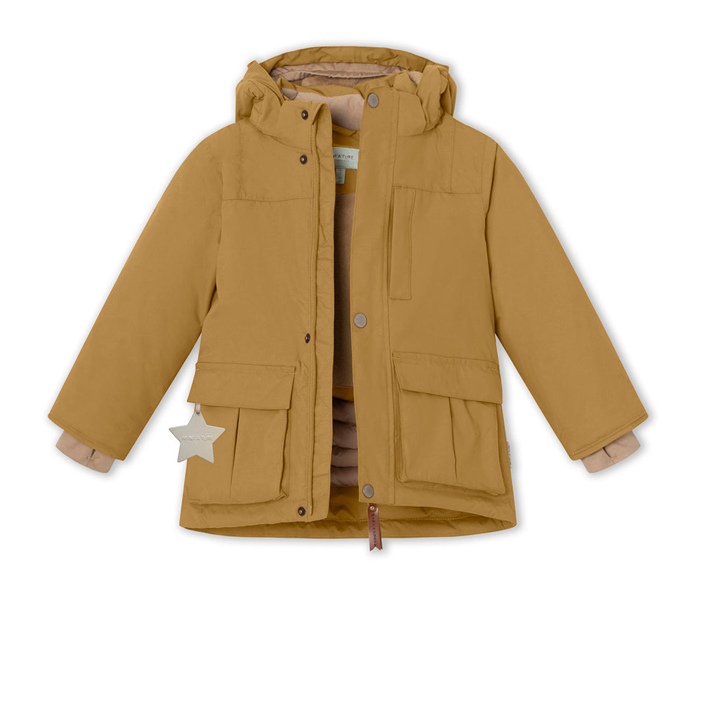 MATKASTORIO fleece lined winter jacket. GRS