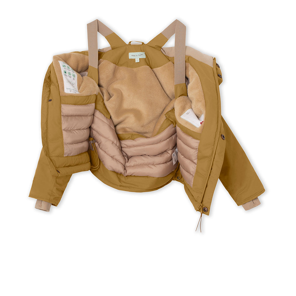 MATKASTORIO fleece lined winter jacket. GRS