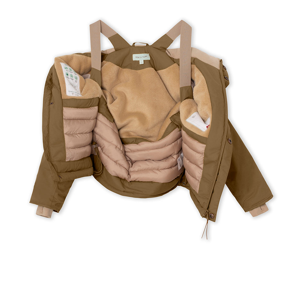 MATKASTORIO fleece lined winter jacket. GRS