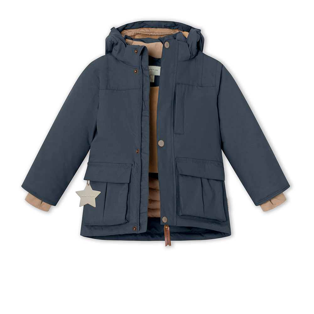 MATKASTORIO fleece lined winter jacket. GRS