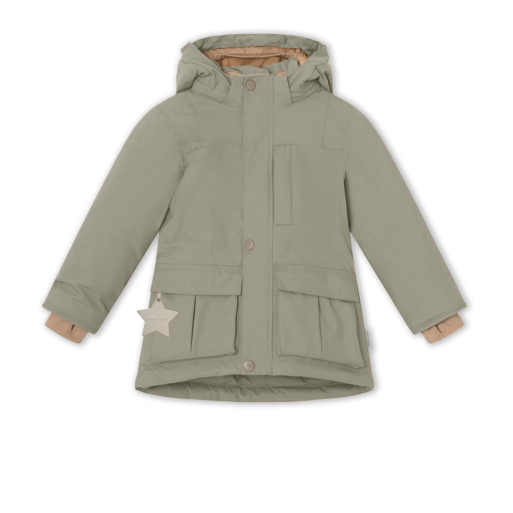 MATKASTORIO fleece lined winter jacket. GRS