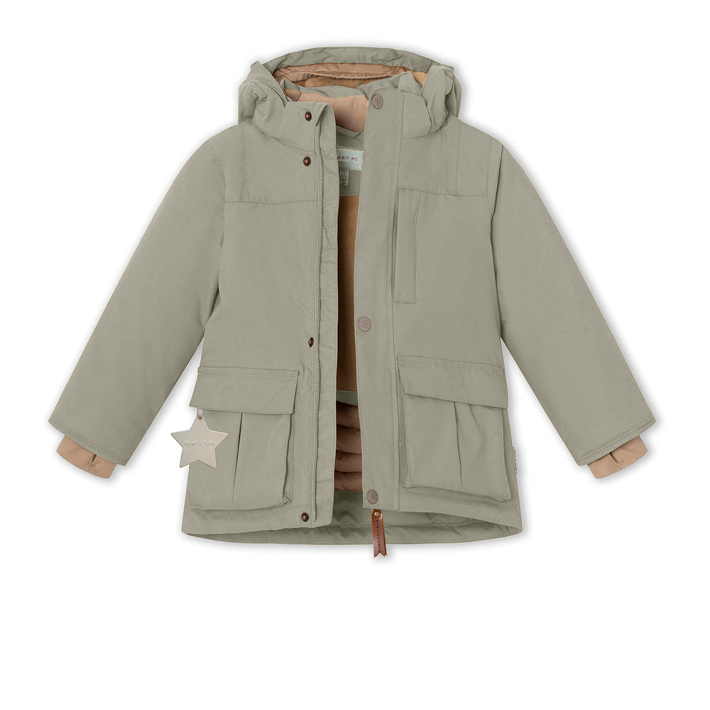 MATKASTORIO fleece lined winter jacket. GRS