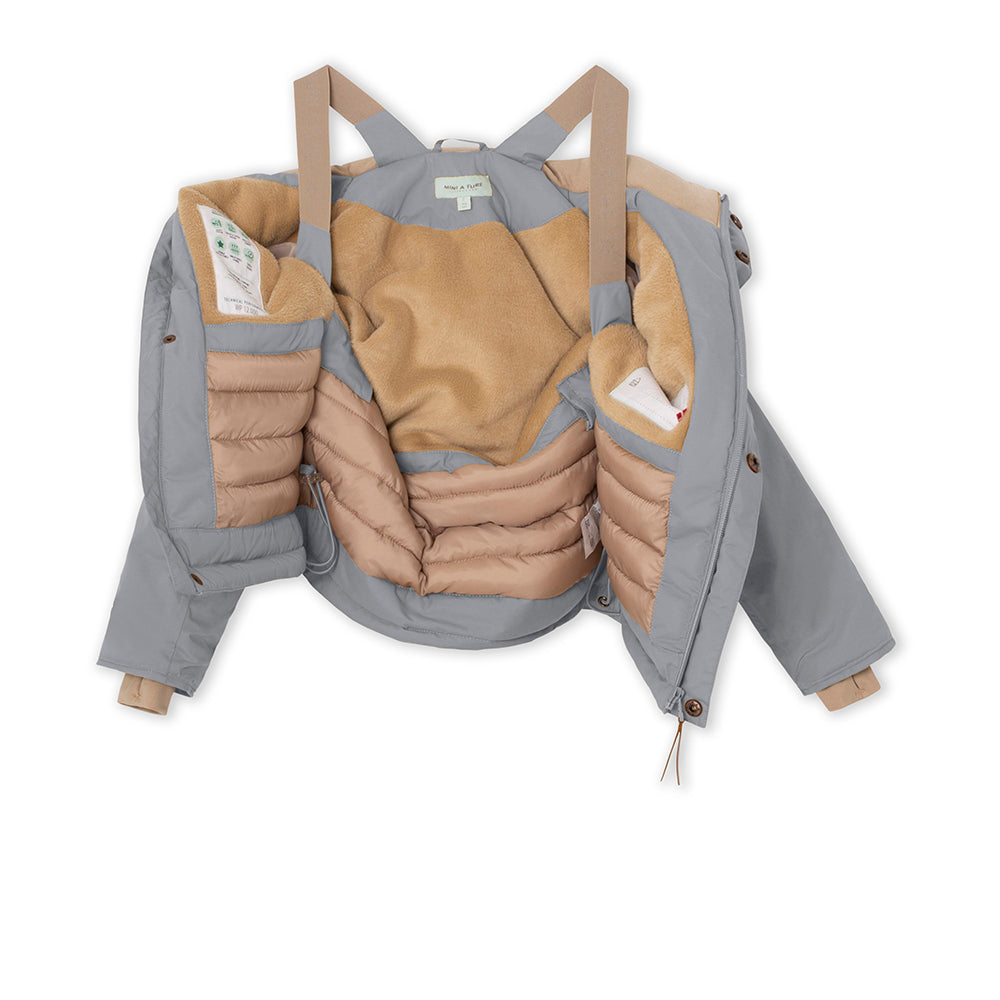 MATKASTORIO fleece lined winter jacket. GRS