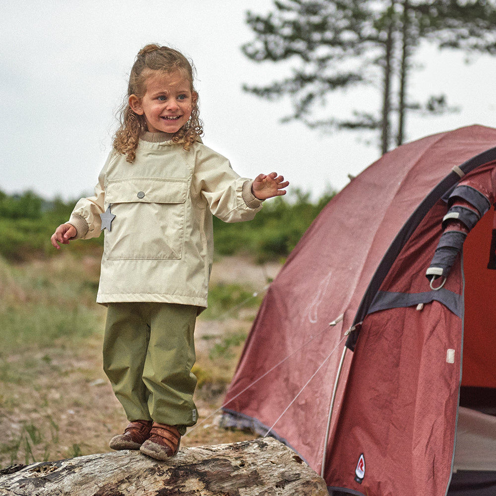 MATBABYVITO fleece lined spring anorac. GRS