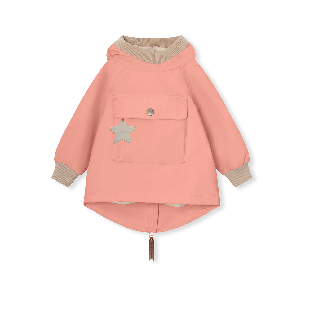 MATBABYVITO fleece lined spring anorac. GRS