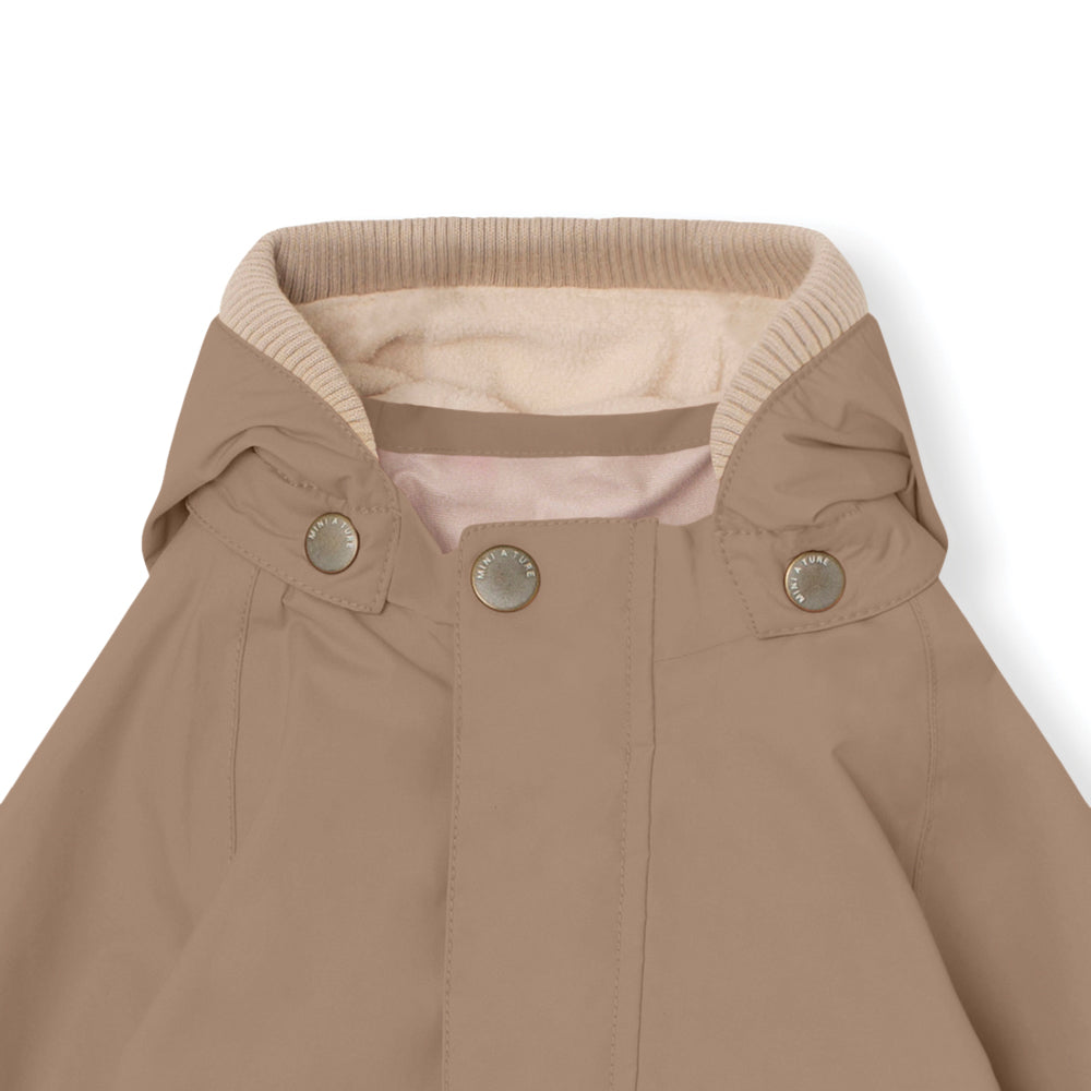 MATWALLY fleece lined spring jacket. GRS