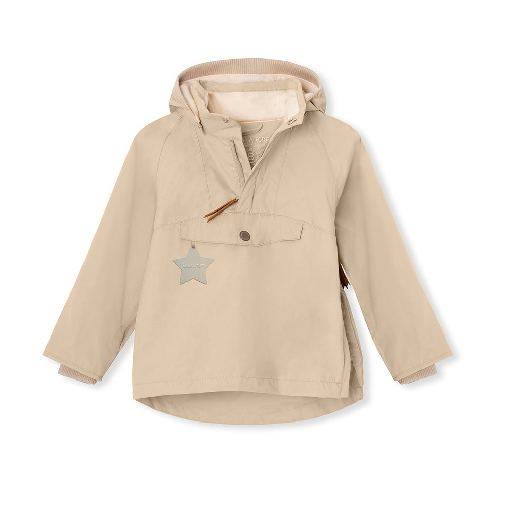 MATVITORIO fleece lined spring anorac. GRS