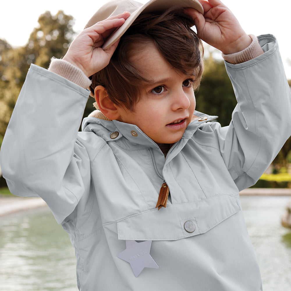 MATVITORIO fleece lined spring anorac. GRS