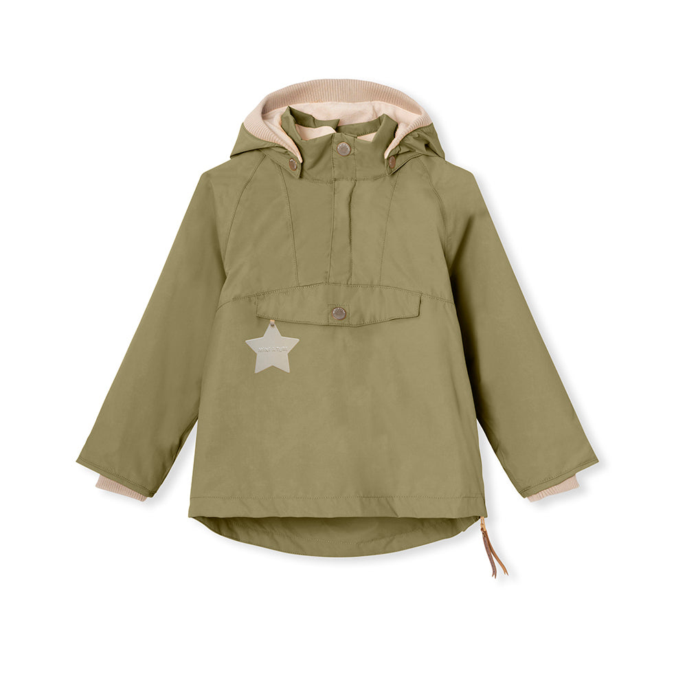 MATVITORIO fleece lined spring anorac. GRS