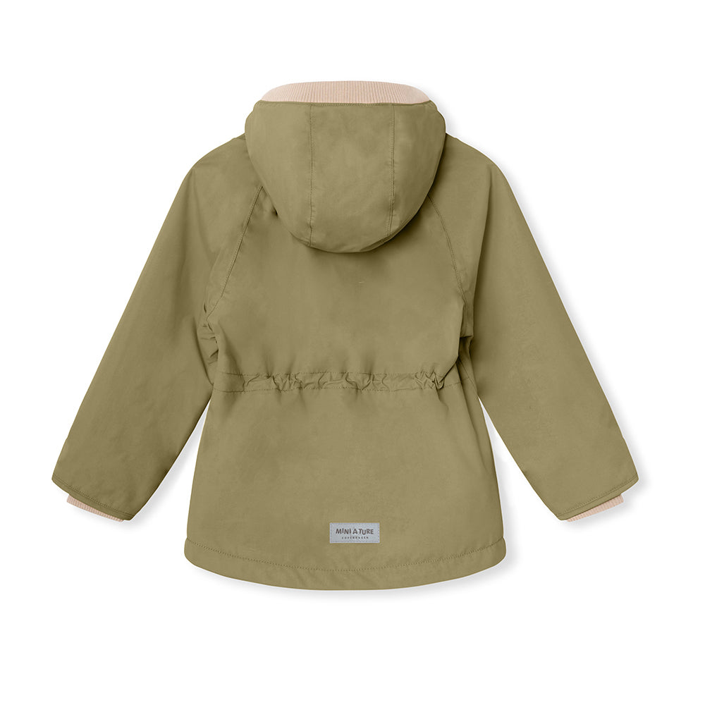 MATVITORIO fleece lined spring anorac. GRS