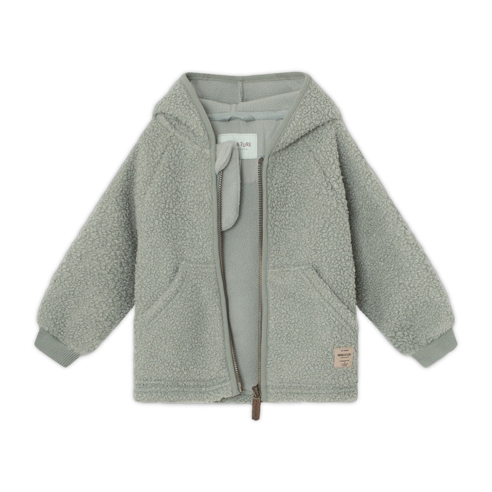 MATLIFF Jacke aus Teddyfleece. GRS