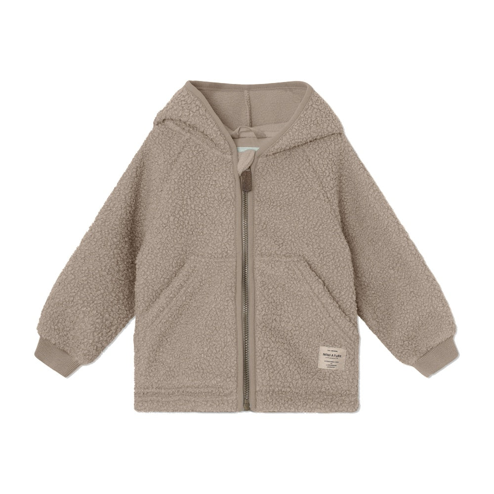 MATLIFF Jacke aus Teddyfleece. GRS