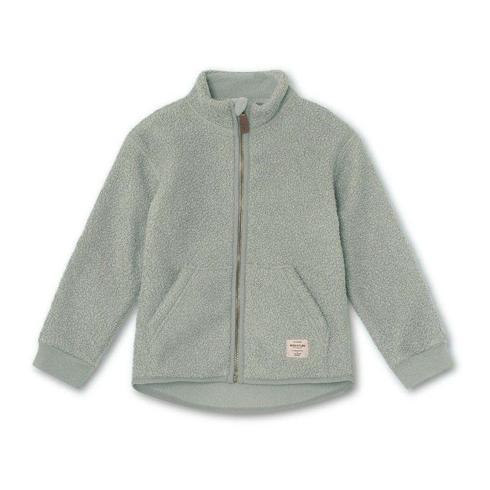 MATSALEH Jacke aus Teddyfleece. GRS