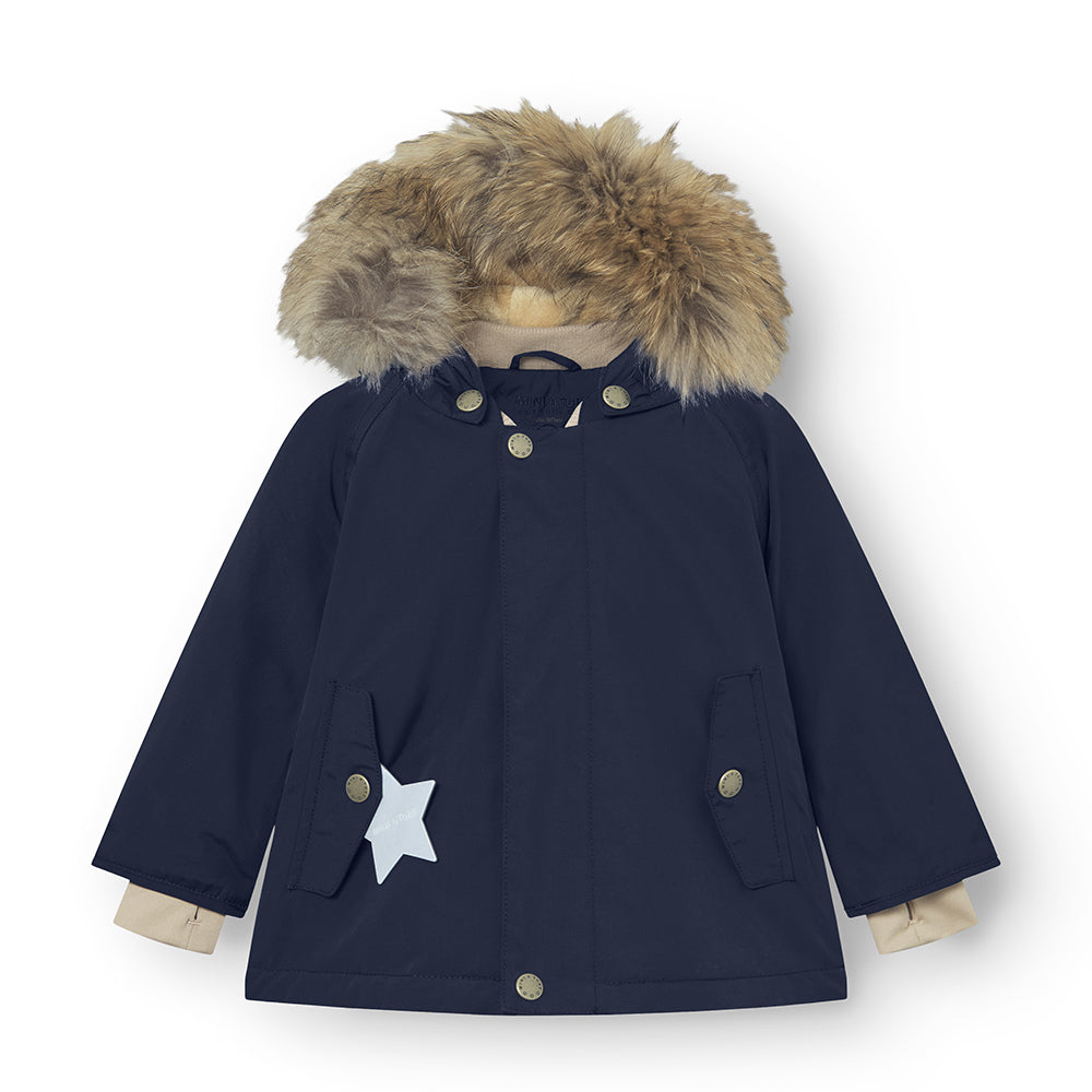 MATWALLY fleece lined winter jacket fur. GRS