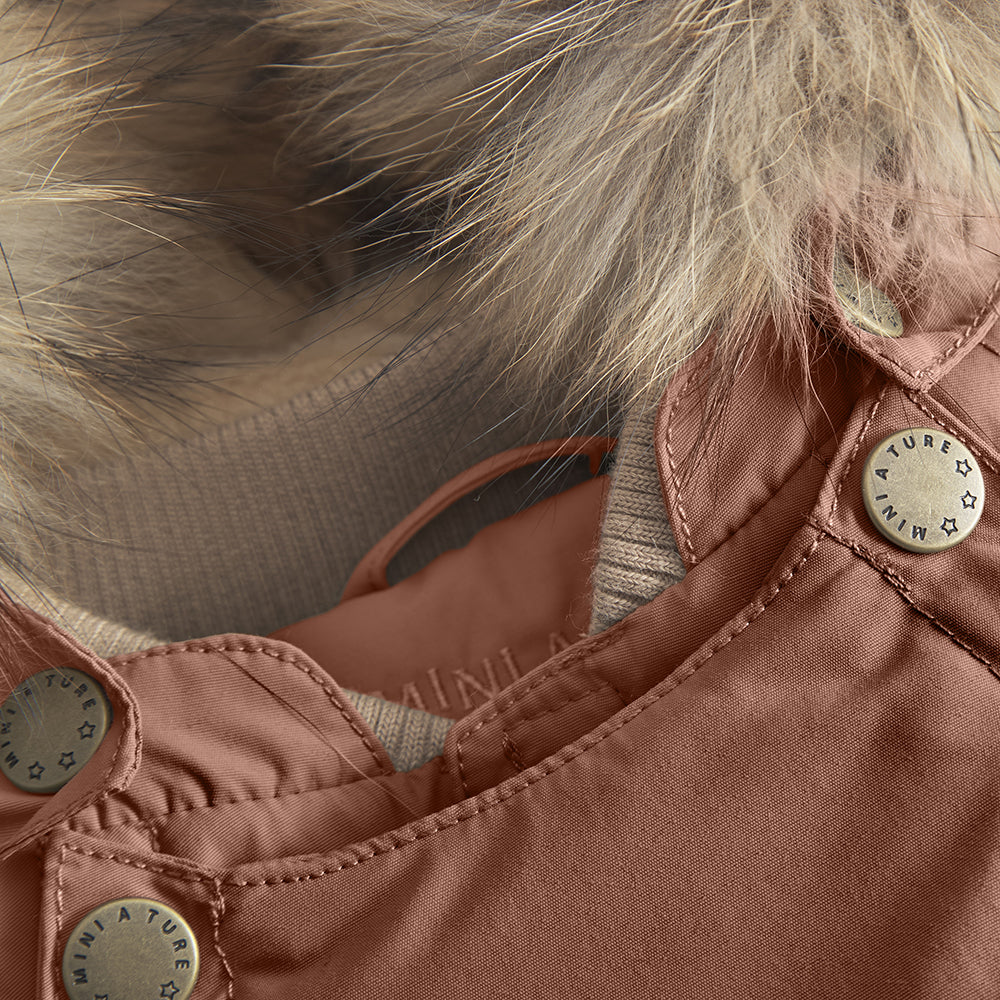 MATWISTI fleece lined snowsuit fur. GRS